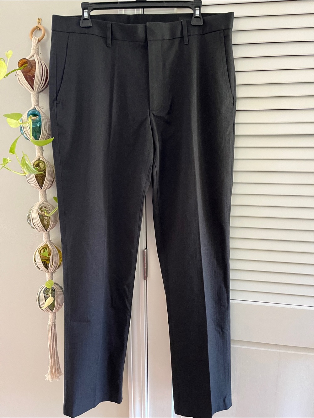 Bonobos Black Dress Pants - Tailored Straight Leg Thursday